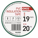 EMOS F61929, Szigetelőszalag 19/20 zöld 10db