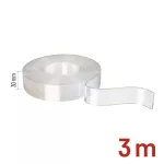 EMOS F6300,  Kétoldalas NANO szalag 30 mm / 3 m, átlátszó