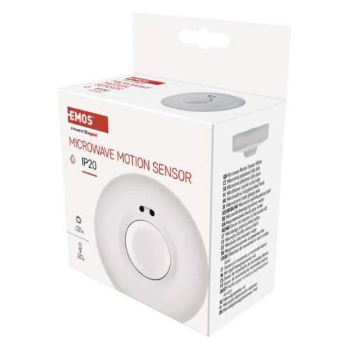 EMOS G1180, Mozgásérzékelő (MW) IP20 8m 360°