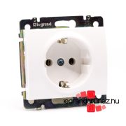   Legrand Galea Life 2P+F földelt csatlakzóaljzat, rugós, biztonsági zsalu nélkül fehér GF775920