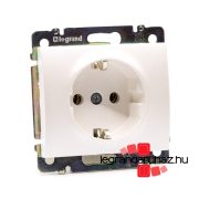   Legrand Galea Life 2P+F földelt csatlakzóaljzat, csavaros, biztonsági zsalu nélkül gyöngyház GG775921