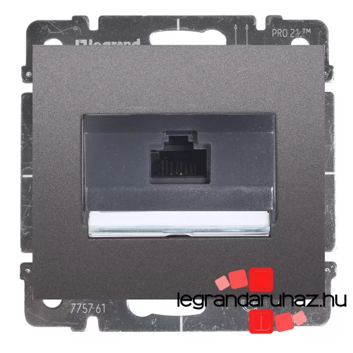 Legrand Galea Life 1xRJ45 Cat.5e UTP, LCS2, mélybronz GM775761