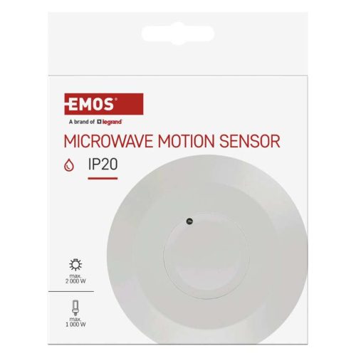 EMOS GS21111, EMOS Mozgásérzékelő MW IP20 2000W
