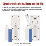 EMOS H1087, Vezeték nélküli otthoni audio kapucsengő készlet H1087, 1 résztvevő