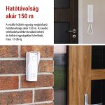 EMOS H1088, Vezeték nélküli otthoni audio kapucsengő készlet H1088, 1 résztvevő