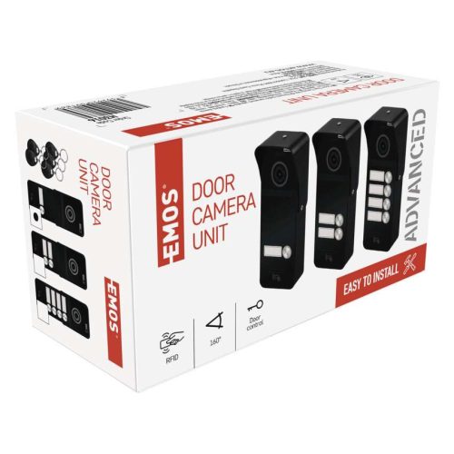 EMOS H3016, Ajtóra szerelhető színes kameraegység EM-10AHD RF-1