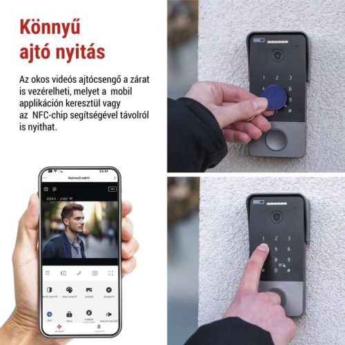 EMOS H4034, GoSmart videós ajtócsengő IP-21PoE