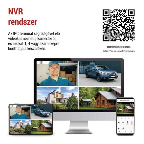 EMOS H4058, GoSmart 4G/LTE kültéri forgatható kamera IP-6000 OWL, szürke