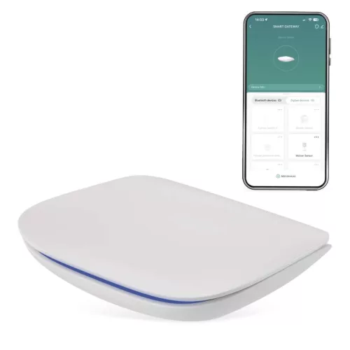 EMOS GoSmart IP-2000Z multifunkcionális ZigBee gateway Wi-Fi és Bluetooth kapcsolattal, H5002