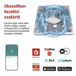 EMOS GoSmart IP-2000Z multifunkcionális ZigBee gateway Wi-Fi és Bluetooth kapcsolattal, H5002