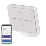 EMOS GoSmart H5013 4 gombos ZigBee okos jelenetkapcsoló IP-2004ZW, fehér