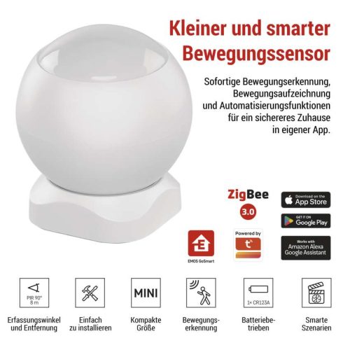 EMOS H5020, GoSmart PIR érzékelő (mozgásérzékelő) IP20, ZigBee