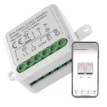 EMOS GoSmart H5104 ZigBee 2 csatornás kapcsolómodul N vezeték nélkül