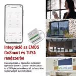 EMOS GoSmart H5110 2 csatornás ZigBee motoros modul