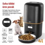 EMOS H6001, Pet Care állateledel adagoló, 4 L, fekete