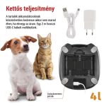EMOS H6001, Pet Care állateledel adagoló, 4 L, fekete