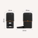 EMOS H6001, Pet Care állateledel adagoló, 4 L, fekete