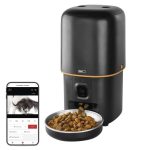 EMOS H6004, GoSmart állateledel adagoló kamerával Pet Care, 4 l, fekete, Wi-Fi