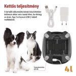 EMOS H6004, GoSmart állateledel adagoló kamerával Pet Care, 4 l, fekete, Wi-Fi