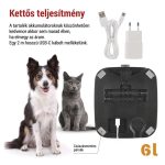 EMOS H6006, GoSmart állateledel adagoló kamerával Pet Care, 6 l, fekete, Wi-Fi