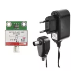 EMOS J0665, Kültéri antenna EM-025, 0–100 km, DVB-T2, DAB, LTE/4G szűrő