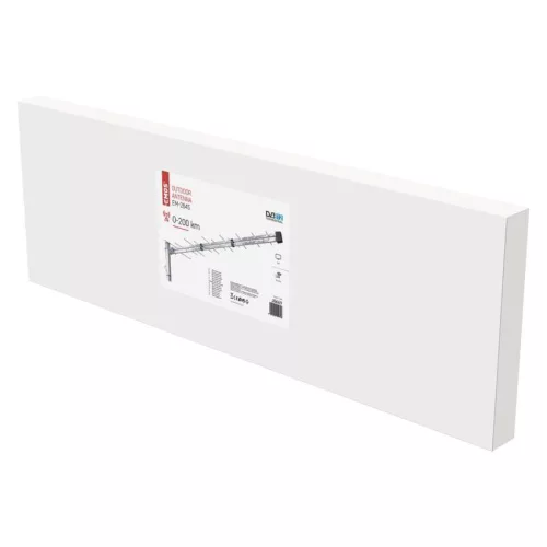 EMOS J0669, Kültéri antenna EM-2845, PROFI,  0–200 km, DVB-T2, LTE/4G szűrő