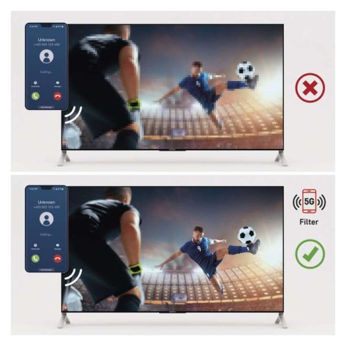 EMOS J0690, Kültéri antenna EM-29U5G, PROFI, 0–200 km, DVB-T2, LTE/4G/5G szűrő