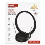 EMOS J0704, Szobaantenna CITY RING–C500, DVB-T2, DAB, LTE/4G/5G szűrő