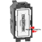   Bticino Living Now váltókapcsoló 10 AX, 1 modul, 250V, rugós, Bticino K4003A