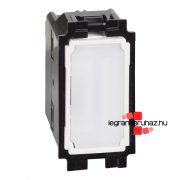   Bticino Living Now keresztkapcsoló 10AX, 1 modul, 250V, rugós, Bticino K4004