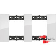   Bticino Living Now 2x2 modulos keret, ice, Bticino KA4802M2DW