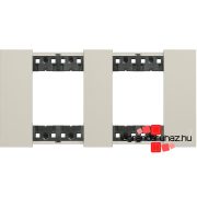   Bticino Living Now 2x2 modulos keret, homok, Bticino KA4802M2KM