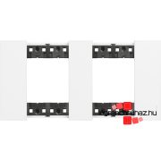   Bticino Living Now 2x2 modulos keret, fehér, Bticino KA4802M2KW