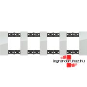   Bticino Living Now 4x2 modulos keret, sky, Bticino KA4802M4DA