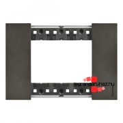 Bticino Living Now 3 modulos keret, space, Bticino KA4803NG