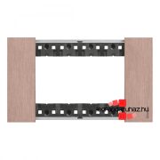 Bticino Living Now 4 modulos keret, cooper, Bticino KA4804ZM