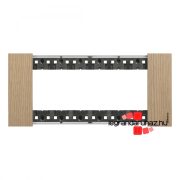 Bticino Living Now 6 modulos keret, fa, Bticino KA4806LM