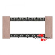 Bticino Living Now 6 modulos keret, cooper, Bticino KA4806ZM