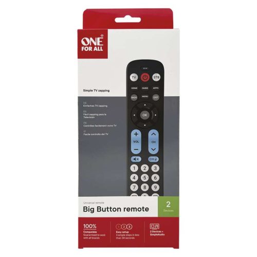 EMOS KE6821, Univerzális távirányító OFA BIG BUTTON