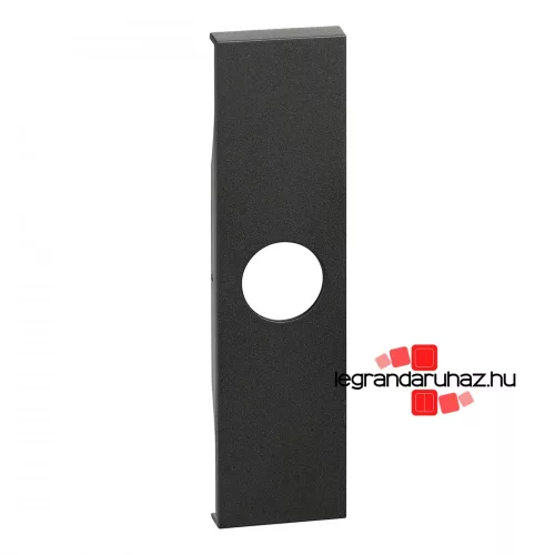 Bticino Living Now TV aljzat és vakfedél burkolat, 1 modul, fekete, Bticino KG08