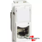   Bticino Living Now 1xRJ45 Cat.5e UTP csatlakozóaljzat 1 modul, fehér, KW4279C5E