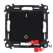   Legrand Valena Life kétpólusú kapcsoló 16 AX fekete, LB752002