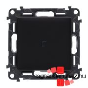   Legrand Valena Life váltókapcsoló jelzőfénnyel 10 AX fekete, LB752006J