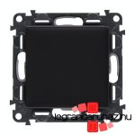 Legrand Valena Life váltóérintkezős nyomó fekete, LB752011