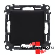   Legrand Valena Life váltóérintkezős nyomó fekete, LB752011