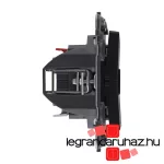 Legrand Valena Life redőnynyomó fekete, LB752030