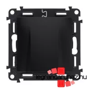   Legrand Valena Life kábelkivezető sorkapoccsal fekete, LB753033