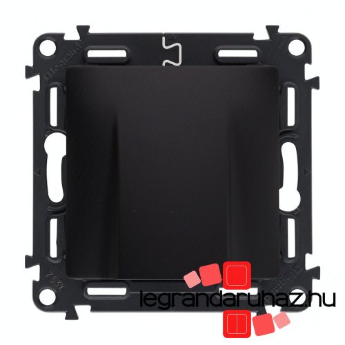 Legrand Valena Life kábelkivezető sorkapocs nélkül fekete, LB753034