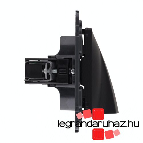 Legrand Valena Life kábelkivezető sorkapocs nélkül fekete, LB753034