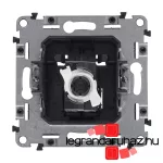 Legrand Valena Life 1xRJ45 Cat. 5e UTP csatlakozóaljzat fekete, LB753040
